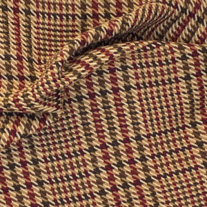 Houndstooth Brown/Green/Beige